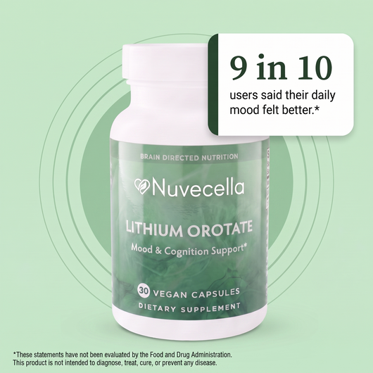 Nuvecella Lithium Orotate For Mood & Cognition Support