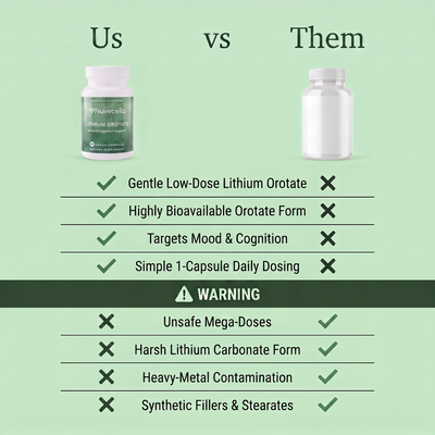 Nuvecella Lithium Orotate For Mood & Cognition Support