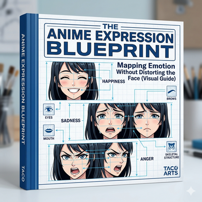 The Anime Expression Blueprint: Mapping Emotion Without Distorting the Face Blueprint