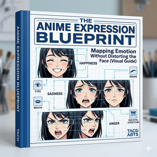 The Anime Expression Blueprint: Mapping Emotion Without Distorting the Face Blueprint