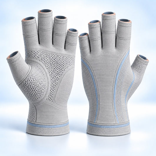 Nuvecella compression gloves grey